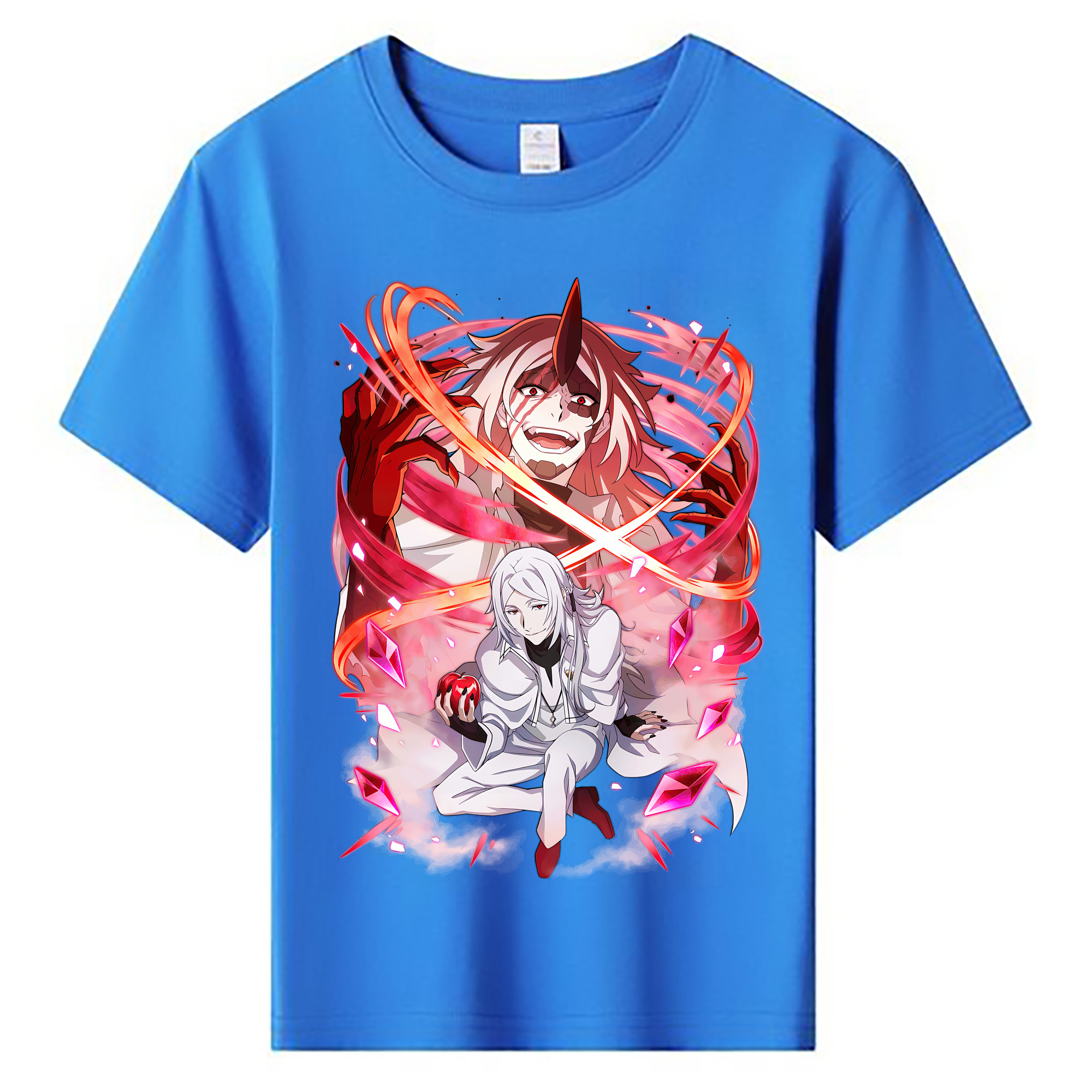 （画像用） 文豪ストレイドッグス Bungo Stray Dogs 綿100％キッズTシャツ（フロントプリント）